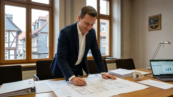 Harzgerodes Bürgermeister Marcus Weise
