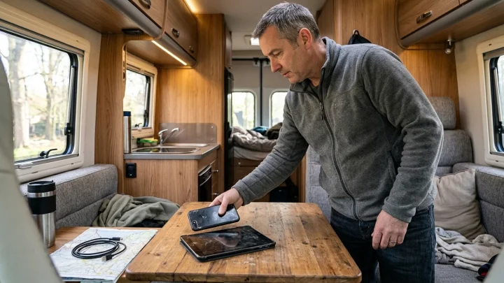 Einbruchschutz im Wohnmobil mit Köder-Elektronik