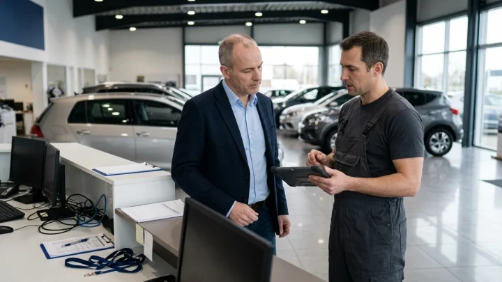 Filiale der Autohaus Gotthard König Gruppe