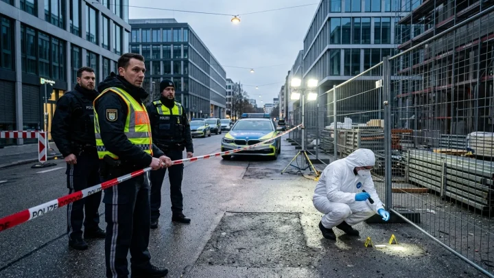 Polizei- und Ermittlungseinsatz nach Brandanschlag nahe Rüstungsunternehmen in München