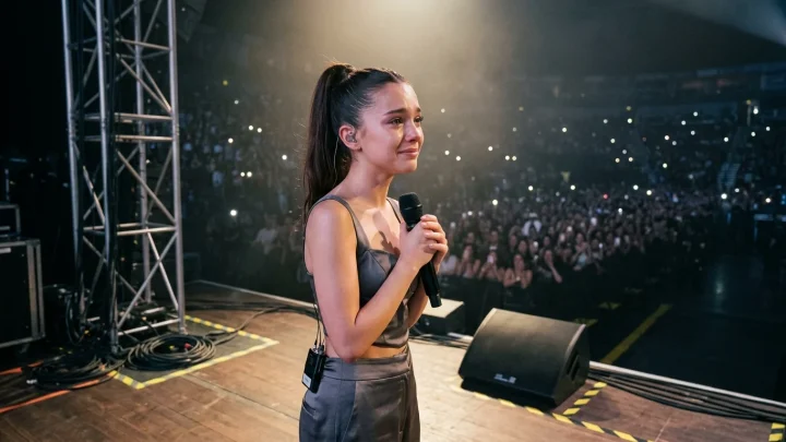 Ariana Grande bei ihrem letzten Konzert in London