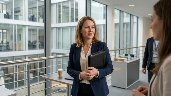 Porträt der CDU-Politikerin Christina Stumpp bei einer politischen Veranstaltung