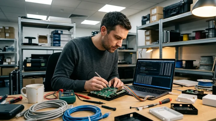 Symbolbild zur Cybersicherheit vernetzter Geräte und Software unter dem Cyber Resilience Act
