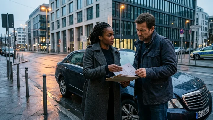 Thelma Buabeng als Ermittlerin im Kriminalfilm Die Polizistin und die Todesstille