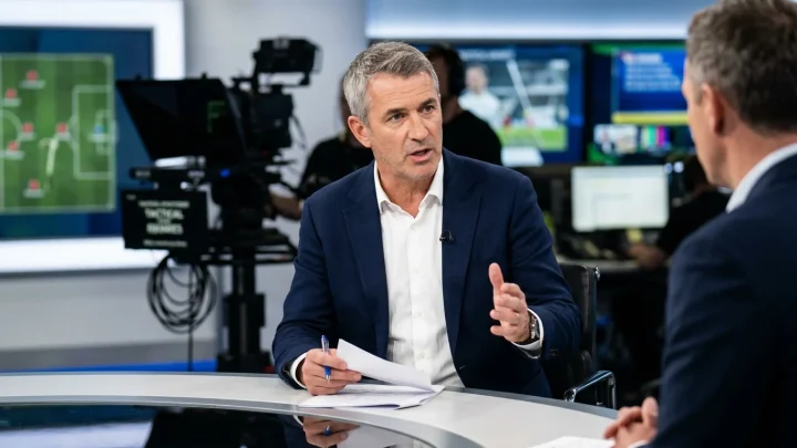 Dietmar Hamann als Fußballexperte im TV-Studio