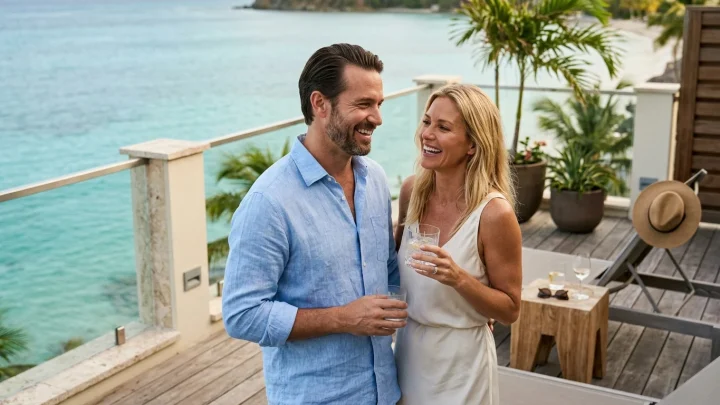 Donald Trump Jr. und Bettina Anderson bei einer offiziellen Veranstaltung