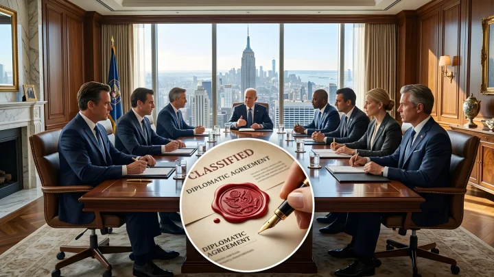 Jared Kushner und Steve Witkoff bei diplomatischen Gesprächen