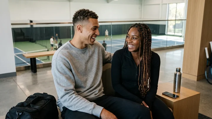 Tennisprofi Ben Shelton und Fußballerin Trinity Rodman