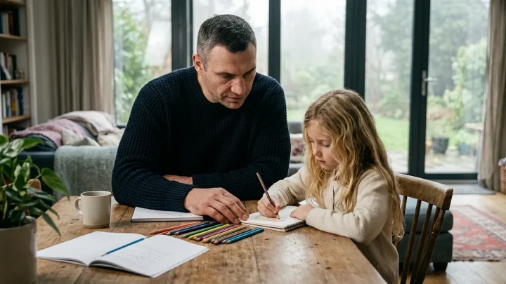 Hayden Panettiere und Wladimir Klitschko mit Blick auf die Familie