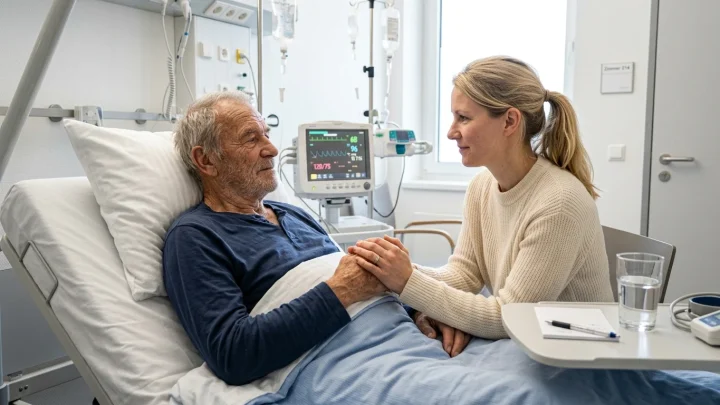 Heinz Hoenig und seine Ehefrau Annika Kärsten-Hoenig bei einem öffentlichen Auftritt
