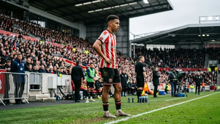 Jobe Bellingham im Trikot des AFC Sunderland auf dem Spielfeld