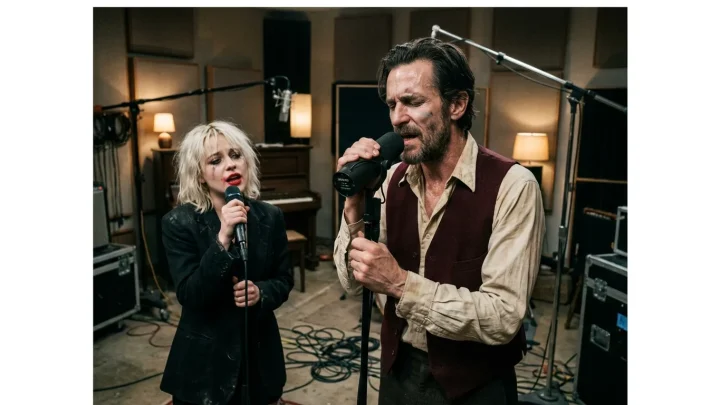 Joaquin Phoenix und Lady Gaga im Film Joker Folie a Deux