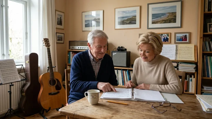 Das deutsche Schlager-Duo Judith und Mel bei einem Bühnenauftritt