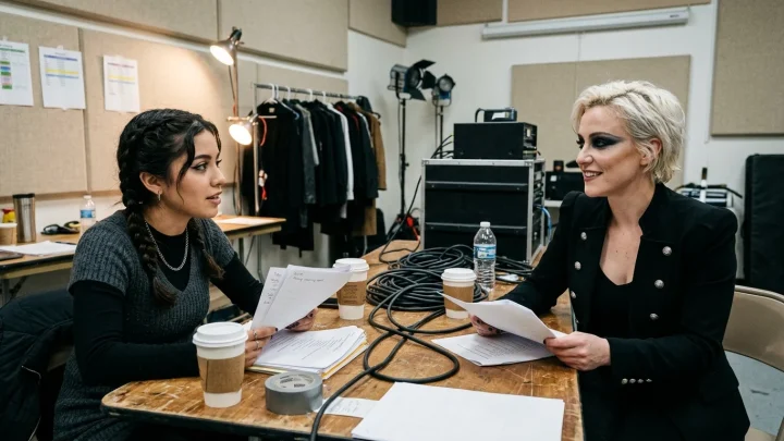 Lady Gaga und der düstere Stil von Wednesday Addams