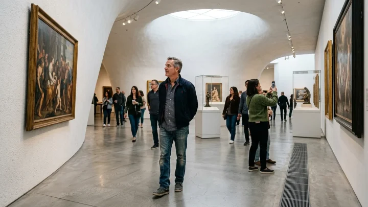 Das futuristische Lucas Museum of Narrative Art im Exposition Park in Los Angeles