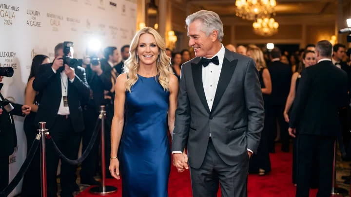 Maria Höfl-Riesch und ihr Partner Johann Schrempf bei einem öffentlichen Auftritt