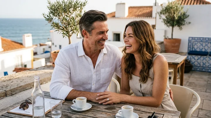 Michael Ballack und seine Partnerin Sophia Schneiderhan auf einer Veranstaltung