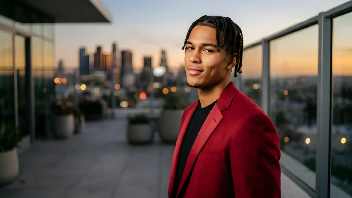 Michael Olise im Trikot des FC Bayern München