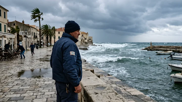 Temperaturanomalie rund um das Mittelmeer