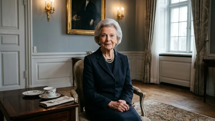Porträt von Prinzessin Astrid von Norwegen