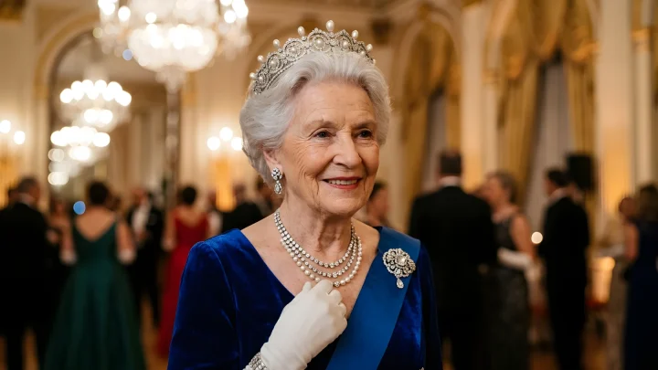 Prinzessin Astrid von Norwegen bei einem feierlichen Anlass des norwegischen Königshauses