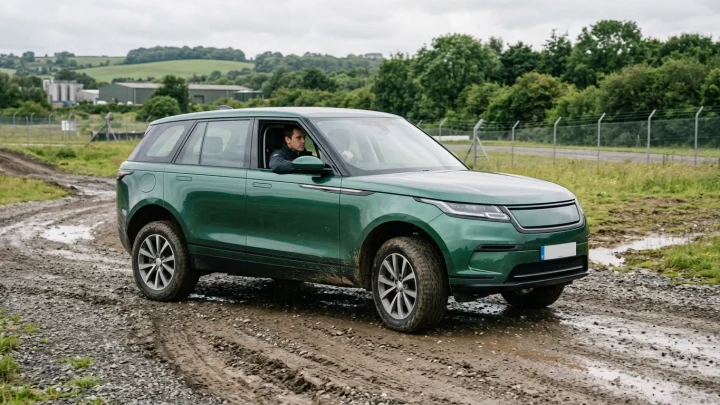 Range Rover Electric im Gelände