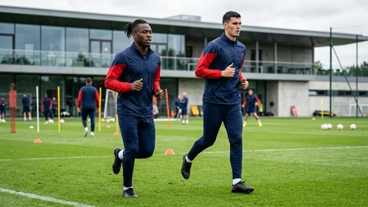 Martin Demichelis RB Leipzig Trainer am Spielfeldrand