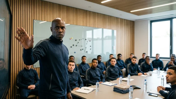 Vincent Kompany an der Seitenlinie