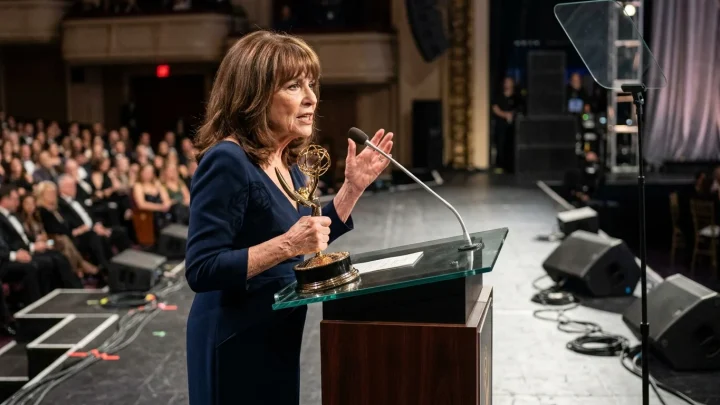 Schauspielerin Sally Field lächelt auf einer Preisverleihung