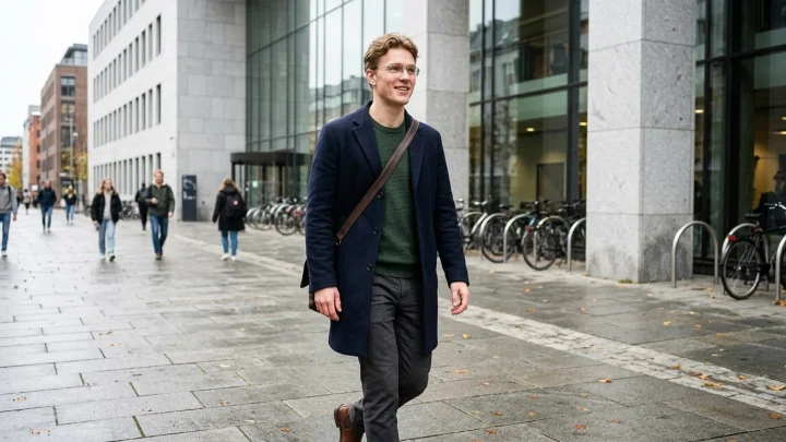 Prinz Sverre Magnus von Norwegen bei einem offiziellen Termin der Königsfamilie