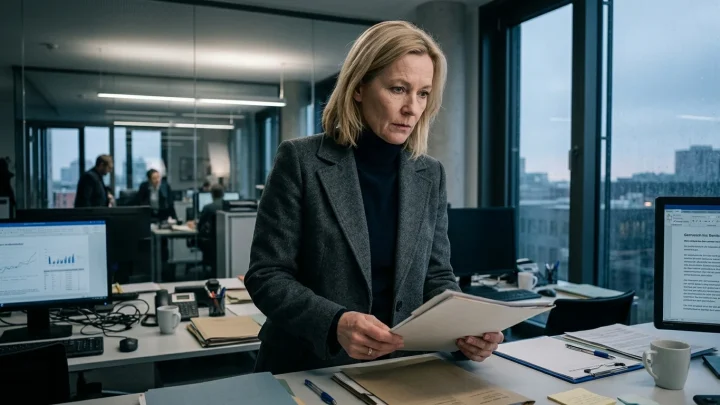Maria Furtwängler als LKA-Ermittlerin Charlotte Lindholm im ARD Tatort König in Gelb
