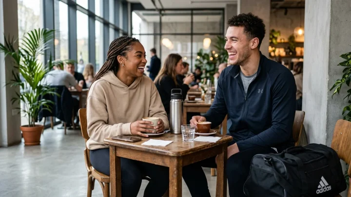 Trinity Rodman und Tennisprofi Ben Shelton im Porträt