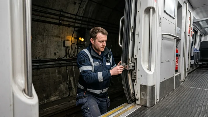 ICE der Deutschen Bahn auf einer Strecke