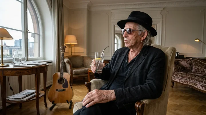 Udo Lindenberg mit Sonnenbrille und Schlapphut auf der Bühne
