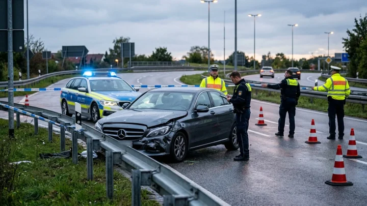 Polizeieinsatz nach einer Verfolgungsjagd