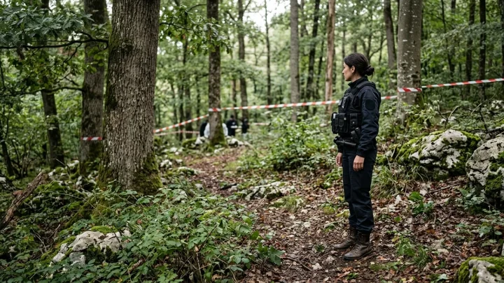 Waldgebiet im französischen Departement Doubs nahe Besançon