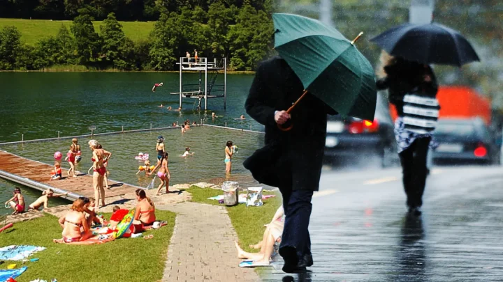 Von knapp 30 auf unter 20 Grad: Kaltfront beendet den Spätsommer mit Gewittern