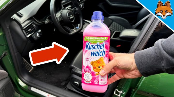 Weichspüler am Auto: Zwei praktische Kniffe für Scheiben und Cockpit
