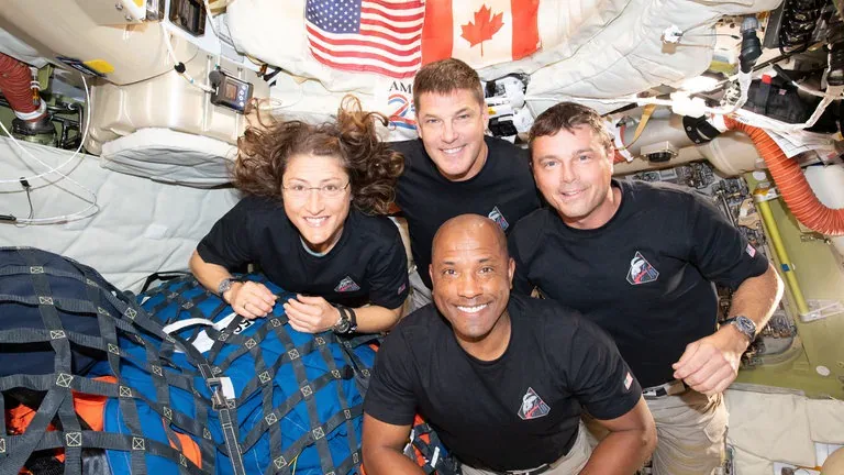 Die Crew der Artemis-2-Mission.