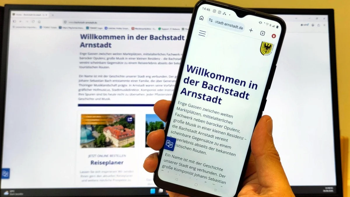 Die touristische Webseite der Bachstadt Arnstadt