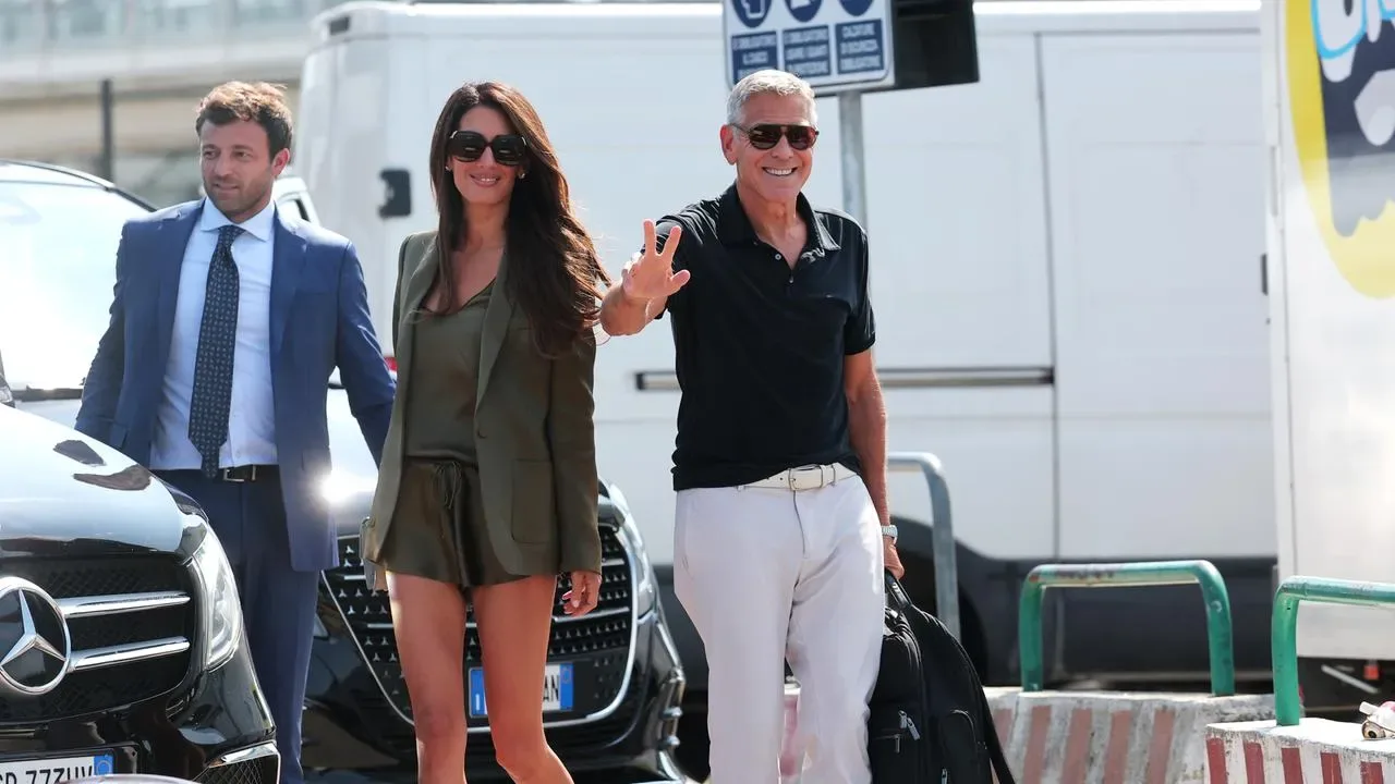 Filmfestspiele Venedig: George Clooney und erste Stars erreichen die Lagunenstadt