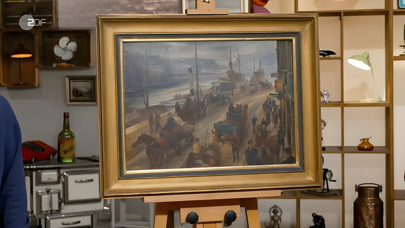 Für ein Werk von Albert Birkle (1931) taxierte Friederike Werner 15.000 bis 20.000 Euro.