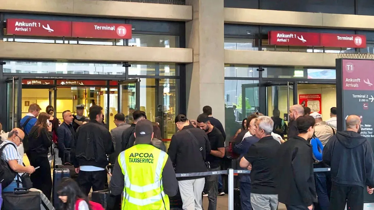 Gefahrgut-Alarm am BER: Bundespolizei räumt Terminal 1 nach Vorfall um 17:45 Uhr