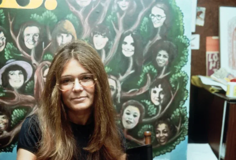 Gloria Steinem in July 1977.
