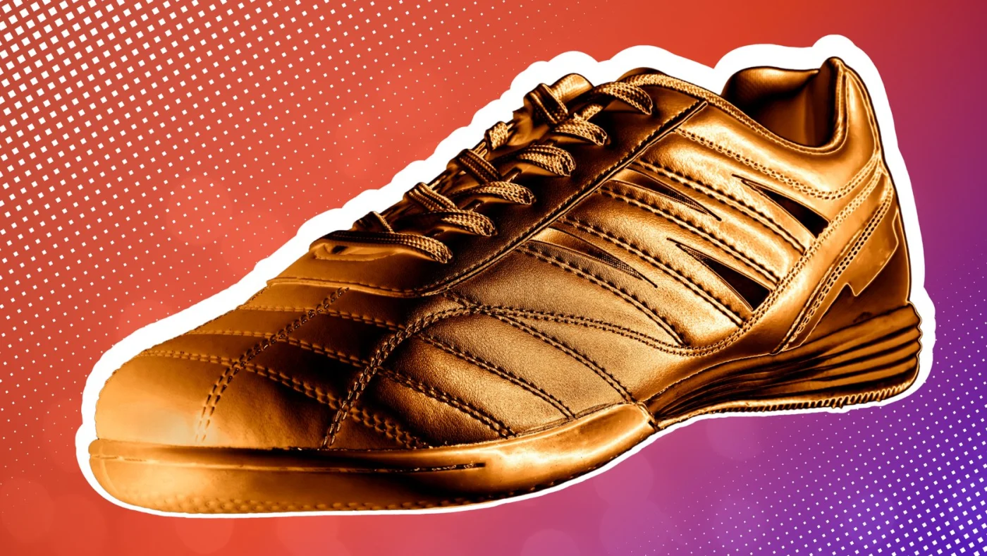 Gold-Sneaker