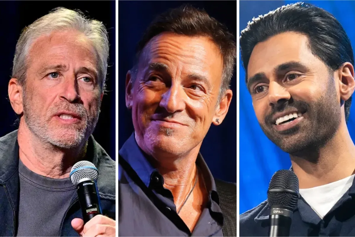 Jon Stewart / Bruce Springsteen / Hasan Minhaj