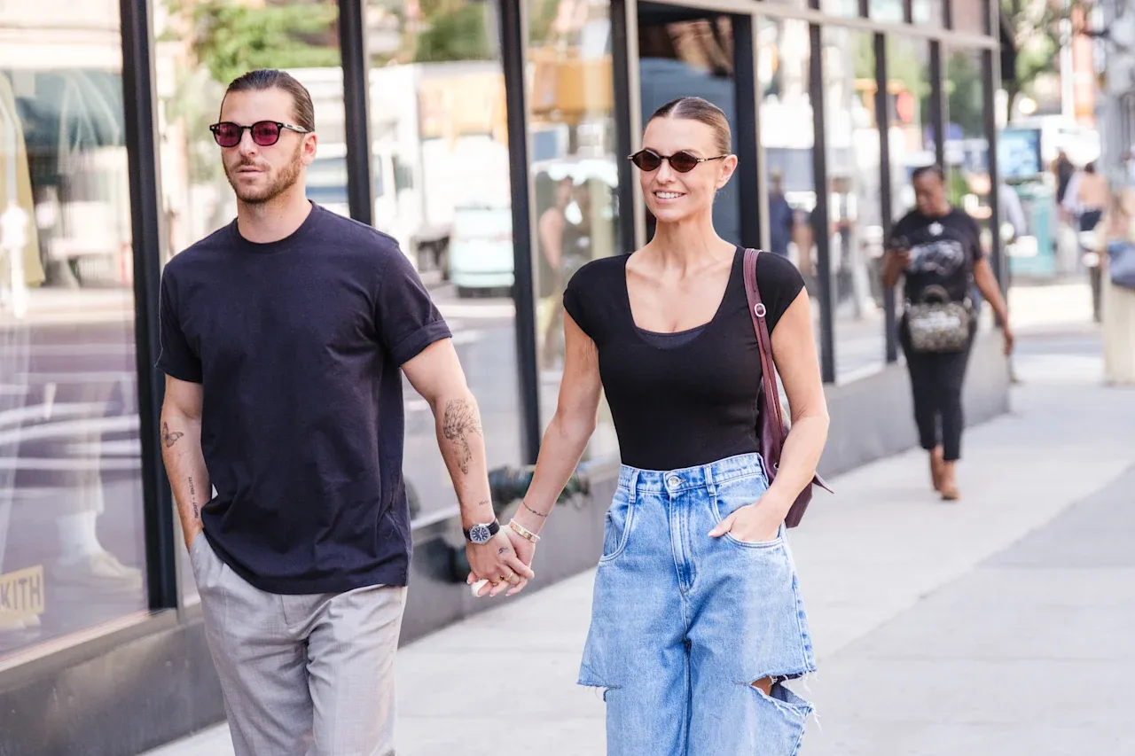 Laura Wontorra und Ricardo Basile schlenderten im Juni zusammen durch New York City