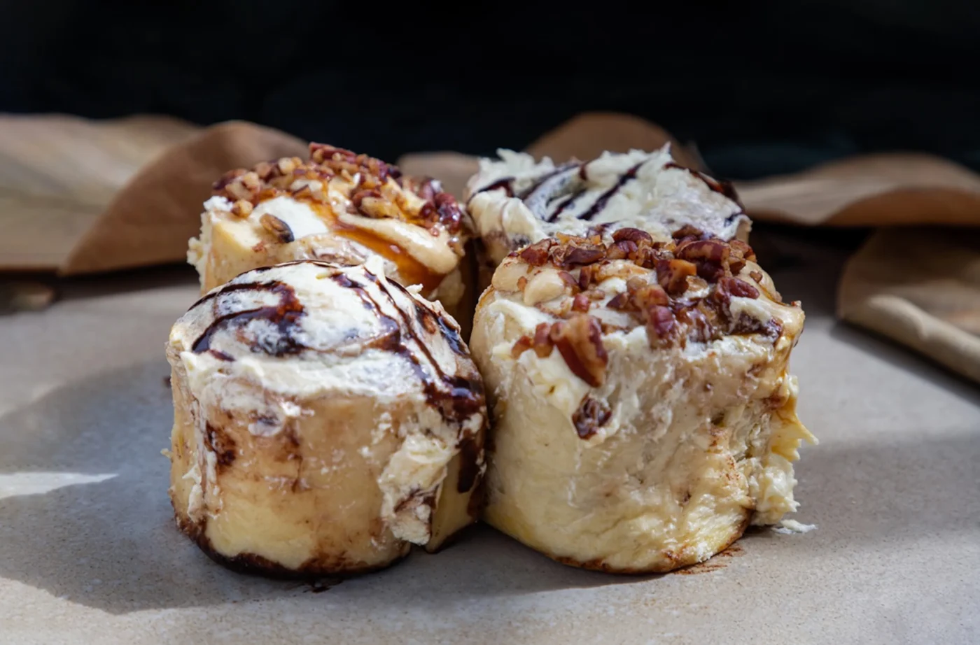 Neben den klassischen, größeren Zimtschnecken bietet Cinnabon mit den Pecanbons den Klassiker auch im kleineren Format. (Symbolbild)