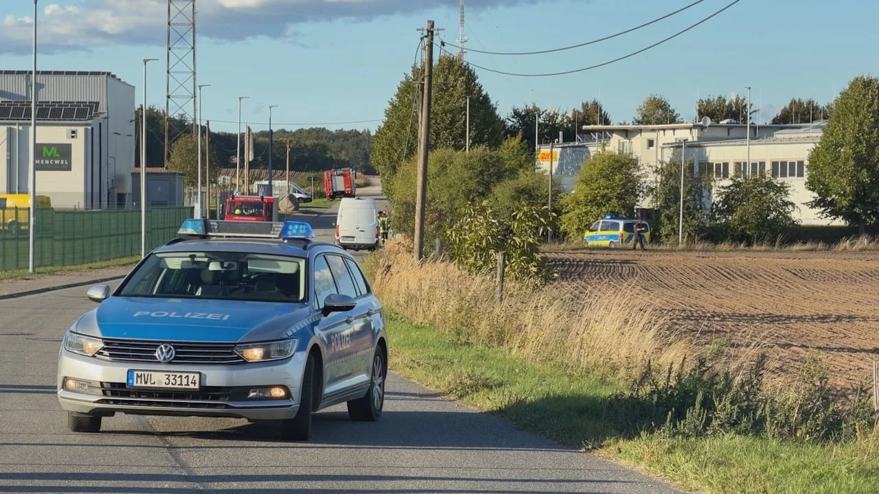 Polizei am Einsatzort