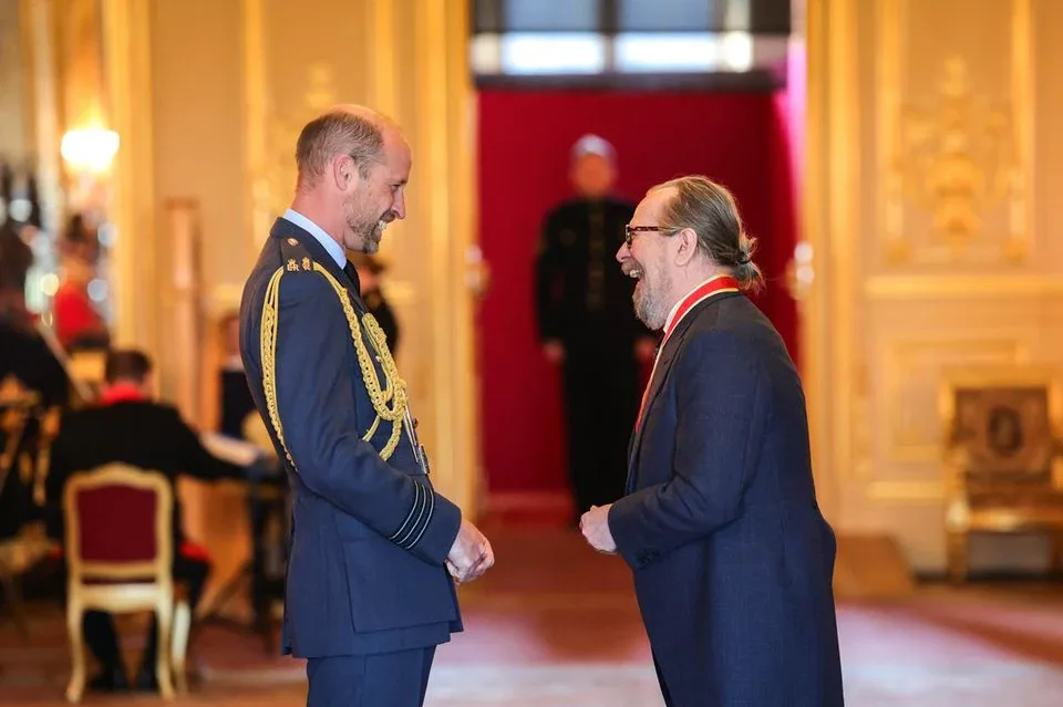 Prinz William und Gary Oldman